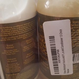Shea moisture shampoo/conditioner Yucca & Plantain